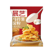 展艺 土豆马铃薯淀粉 500g14.17元（合7.08元/件）