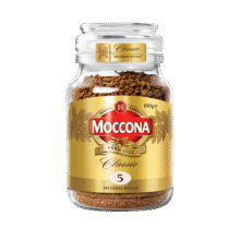 摩可纳（Moccona）5号经典中度烘焙冻干速溶黑咖啡100g 节日礼物荷兰进口 400次咖啡