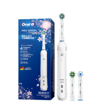 限地区：Oral-B/欧乐B P4000电动牙刷3D声波旋转 白271.15元（需领券）