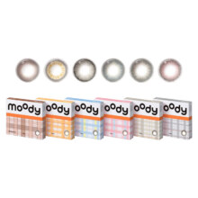 moody 彩色隐形眼镜美瞳 日抛10片22.5元（需领券）