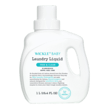 WICKLE婴儿洗衣液新生婴儿宝宝专用酵素抑菌洗衣液 1000ml（自然香型）