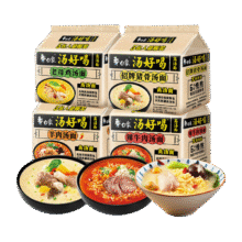 白象 汤好喝系列 方便面 袋装 招牌猪骨 5袋