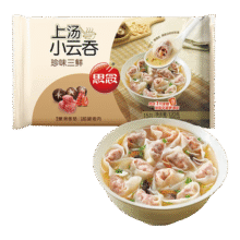 思念速冻馄饨 上汤小云吞 120g约15只 早餐速冻食品 珍味三鲜云吞120g14元 (券后省10)