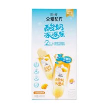 简爱 父爱配方儿童酸奶冻冻乐 芒果百香果味 风味发酵乳 60g*6袋9.9元（需试用）