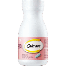 钙尔奇（Caltrate）钙片合集包含孕妇钙金钙液体钙女钙 【40天量】温和补钙60片*2瓶155元 (券后省145)
