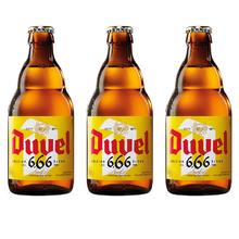 Duvel 督威 6.66°精酿啤酒 330ml*3瓶 比利时原瓶进口