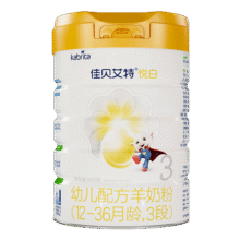 佳贝艾特（Kabrita）悦白婴幼儿配方羊奶粉3段（12-36个月）听装800克（荷兰原装进口 800g*1罐装（新客领150克）