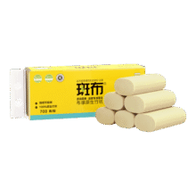 斑布 无芯卷纸 70g/卷*10卷6.9元包邮
