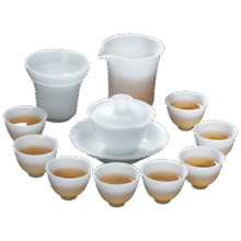 MULTIPOTENT整套功夫茶具套装中国冰种白瓷羊脂玉盖碗泡茶壶套组QD-9963539.1元 (每满99减10,券后省0.9)