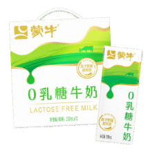 再降价，限地区:蒙牛 0乳糖牛奶200ml*12盒9.9元