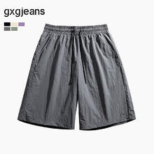gxgjeans 美式休闲宽松直筒短裤券后49元