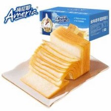 添加≥3%水牛奶！盼盼 梅尼耶 水牛乳千层吐司手撕面包 384g*2箱