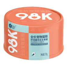 好适嘉猫罐头170g 98k主食罐全价猫粮猫咪湿粮罐头 高肉0内脏 鸡肉鸭肉牛肉 1罐共170g9.9元 (券后省20)