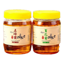 蜂蜜自然成熟原蜜农家自产蜂蜜冲饮瓶装蜂蜜【款式包装随机发货】 百花蜂蜜 500g*1瓶