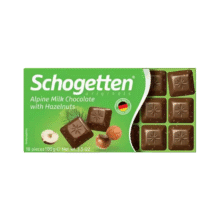 Schogetten 榛子牛奶巧克力 100g、德国进口