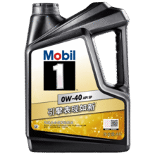 美孚（Mobil）黑金版经典系列 全合成发动机油 0W-40 4L SP/A3B4 MB 229.5 认证449.1元 (送赠品,券后省0.9)