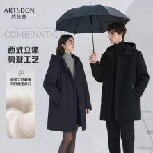 天降福利：阿仕顿 秋冬反季高品质中长款羊毛大衣27.47元（需领券）
