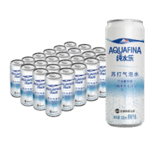 百事可乐 苏打气泡水 纯水乐330ml*24罐