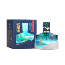舍得 酒敬相逢52度浓香型白酒100mlX1瓶自饮盒装白酒25.6元