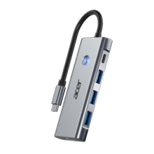 宏碁（acer）Type-C 7合1扩展坞USB3.0分线器HDMI60hz 适用于MacBook华为笔记本平板电脑转换器带读卡转接头109元 (券后省10)