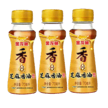 金龙鱼 芝麻香油 70ml*3瓶9.6元