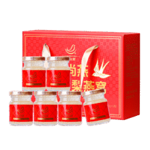 京东试用：艾尚燕即食燕窝礼盒80g*6瓶 孕妇补品 礼品送父母长辈营养品 生日礼物51.38元