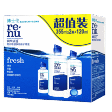 博士伦润明清透隐形眼镜液护理液830ml美瞳护理液清洁杀菌除蛋白进口69元 (月销1w+)