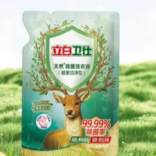 立白 洗衣液 500g/袋1.9元（需领券）