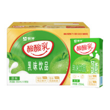 88VIP：酸酸乳 营养乳味原味250ml×16包/整箱