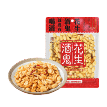 酒鬼花生 麻辣300g 坚果炒货休闲零食下酒菜7.01元（首购1元）