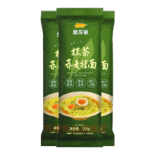 金龙鱼抹茶荞麦挂面 低脂杂粮面 荞麦面 粗粮面 易煮汤面速食 抹茶挂面 200G*3袋9.9元 (券后省9)