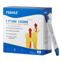 plus：FSAVILE赖氨酸搭y氨基丁酸儿童维生素青少年3-6-17岁促进儿童发育1盒21.76元（需领券）
