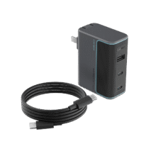 plus会员：酷态科 AD1003 10号充电器CP 超级闪充块120W 灰色 线充套装+凑单