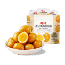 【内约64粒】百草味老汤慢卤鹌鹑蛋64粒盐焗味卤味开袋即食Q弹入16.9元