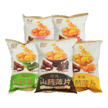 首购：宏途 山药薄脆片 混合口味48g*5袋