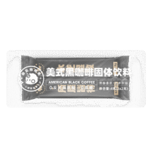 暴肌独角兽美式黑咖啡0脂0蔗糖速溶低卡运动健身咖啡粉2g*2支0.9元