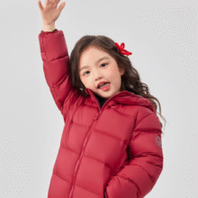 90%含绒量！Bosideng 波司登 儿童泡芙面包羽绒服 多色￥194.15 4.9折