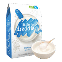 小皮（Little Freddie）D原味有机高铁大米粉160g*1盒 宝宝辅食专享合39.9元/件）