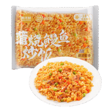 plus：约取×粮禾鲜蒲烧鳗鱼炒饭300g袋装懒人速食方便米饭微波加热宵夜便当