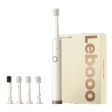 力博得（Lebooo）电动牙刷软毛护龈长续航120天电动牙刷情侣款送男友/女友生日七夕情人节礼物悦心2024款4刷头米白98.1元 (券后省0.9)