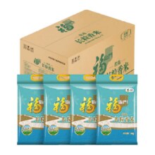88vip、福临门优选长粒香5kg*4袋整箱装+凑单73.58（18.39/件、返卡10元+12.19金币）