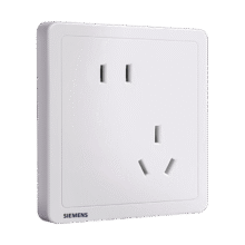 西门子 SIEMENS Adela致典系列 5UB14183NC01 斜五孔插座 雅白2.99元（需领券）