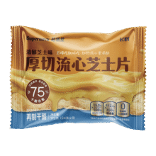 飞鹤Supernova厚切流心芝士片原味192g/8片  汉堡三明治泡面 早餐奶酪19.9元 (券后省13)