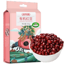 盖亚农场（Gaia Farm） 有机红豆 900g红豆粥红豆冰沙原料东北五谷杂粮粗粮16元 (券后省3)