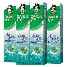 88VIP会员：DARLIE 好来 牙膏清新双效200g*4支5.34元