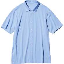 优衣库男女装AIRism POLO开衫短袖衬衫领T通勤475370 46703975.05元