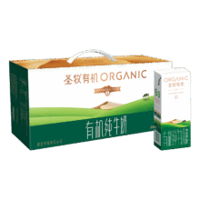 圣牧有机 有机品醇 纯牛奶 3.3g蛋白质 苗条装 200ml 24盒49.9元