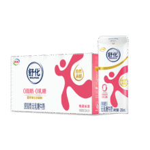 伊利 舒化奶 无乳糖牛奶 脱脂型 220ml*24盒