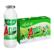 娃哈哈 AD钙奶儿童含乳饮料 100g*40瓶 整箱28.66元（合0.72元/瓶）