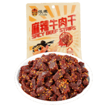 张飞 烧烤牛肉干 微辣 100g*3袋19.9元
